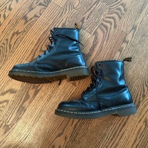Dr. Martens Black Lace Up Boots